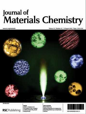 Journal of Materials Chemistry Cover Page